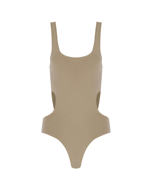 Zeynep Arçay Resort 2026 - Cutout Knit Bodysuit