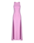 Double Slit Maxi Knit Dress