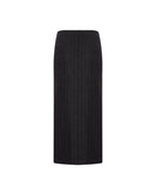 Zeynep Arçay Resort 2026 - Double Slit Midi Cashmere Skirt
