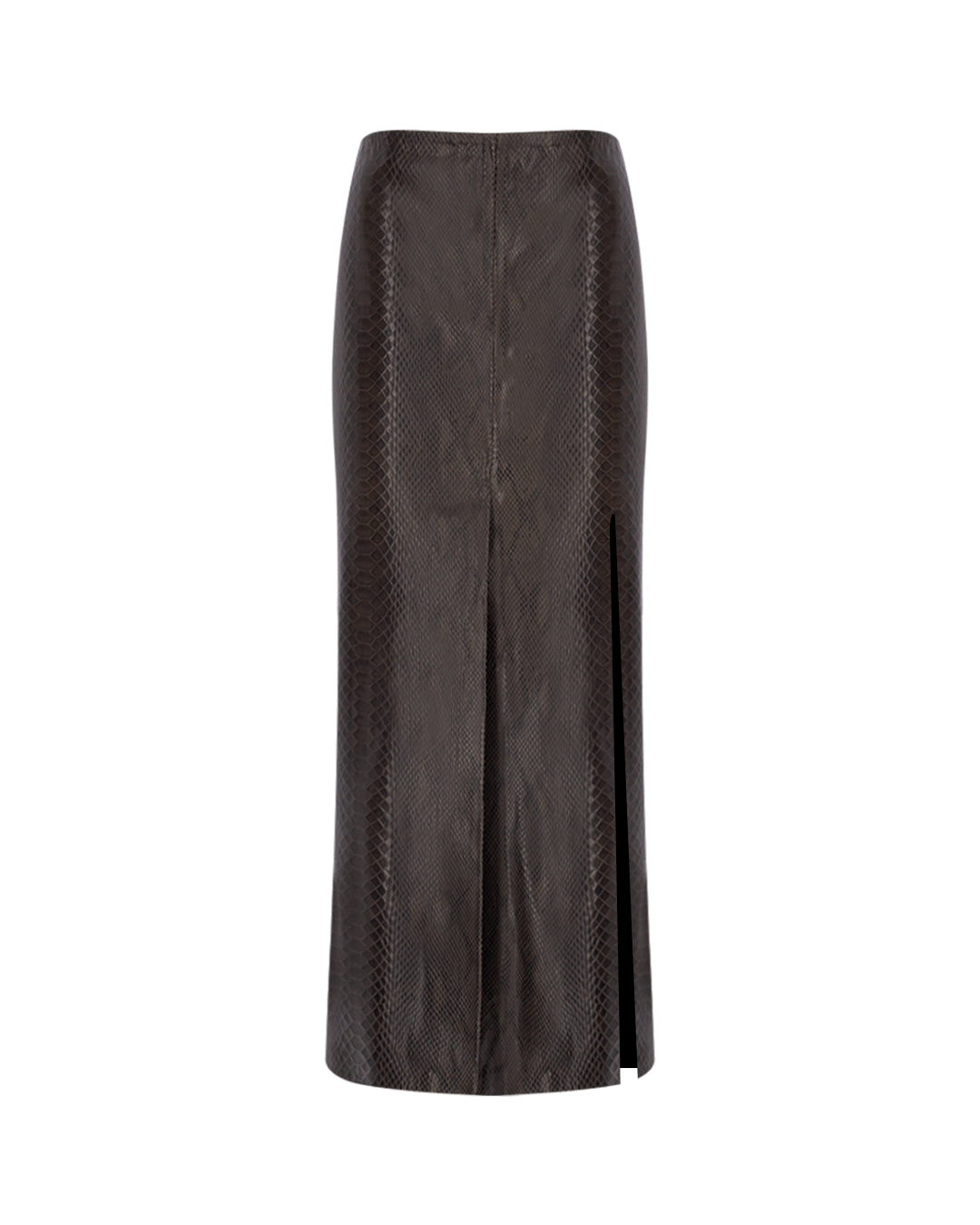 Zeynep Arçay Resort 2026 - Double Slit Mini Leather Skirt