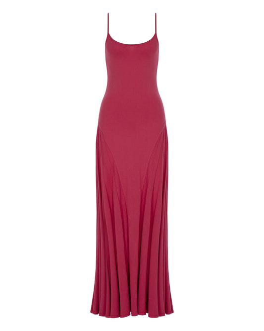 Flare Maxi Knit Dress