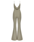 Flared Knit Catsuit