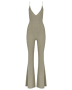 Flared Knit Catsuit