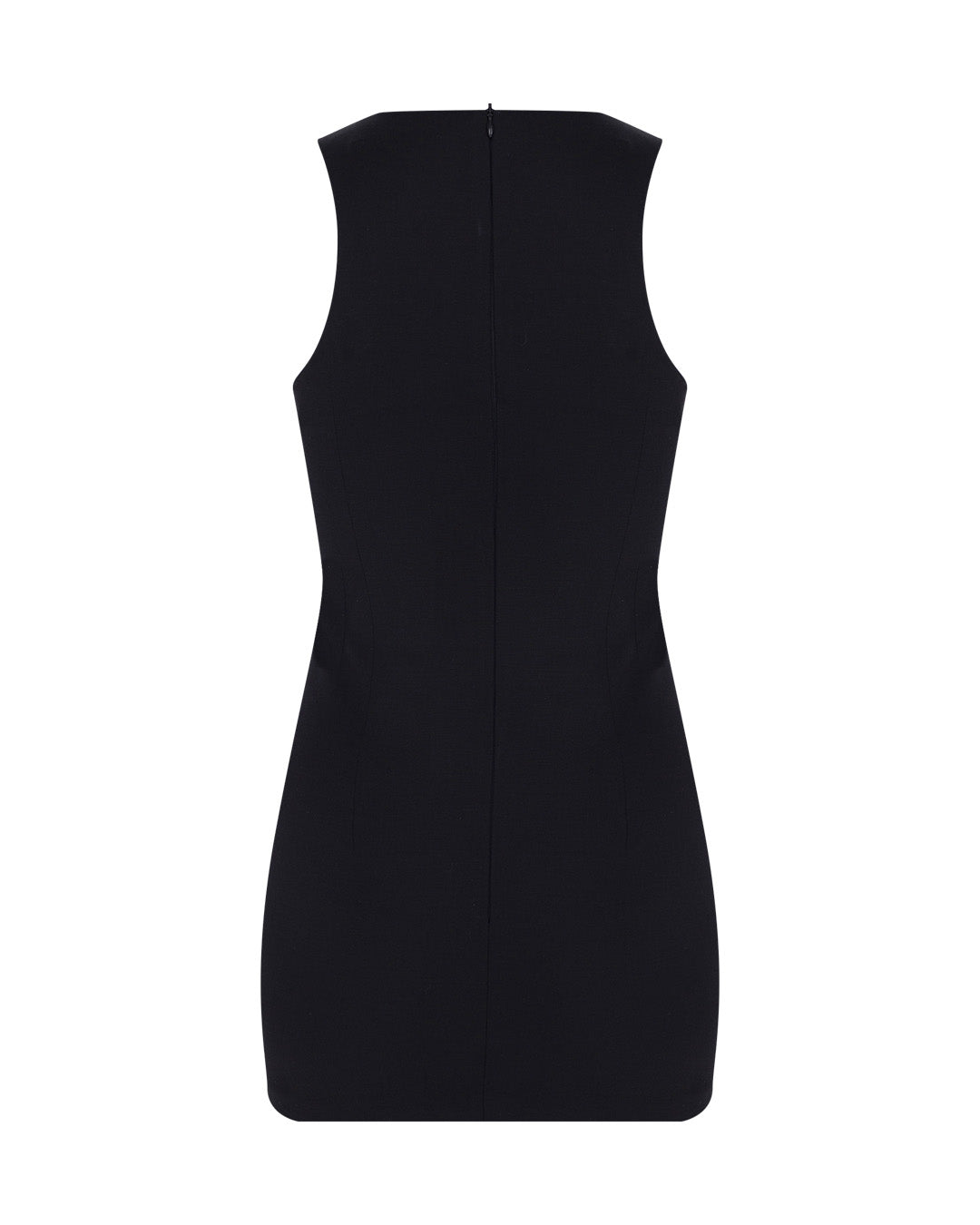 Flared Maxi Wool Silk Dress