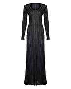 Glitter Maxi Knit Dress