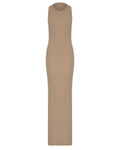 Halter Maxi Jersey Dress