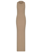 Halter Maxi Jersey Dress