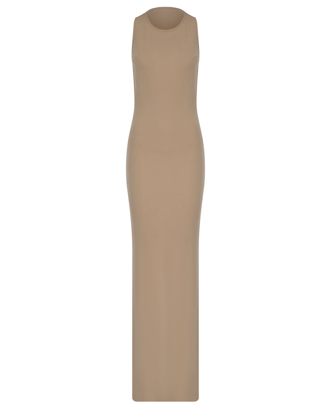 Halter Maxi Jersey Dress