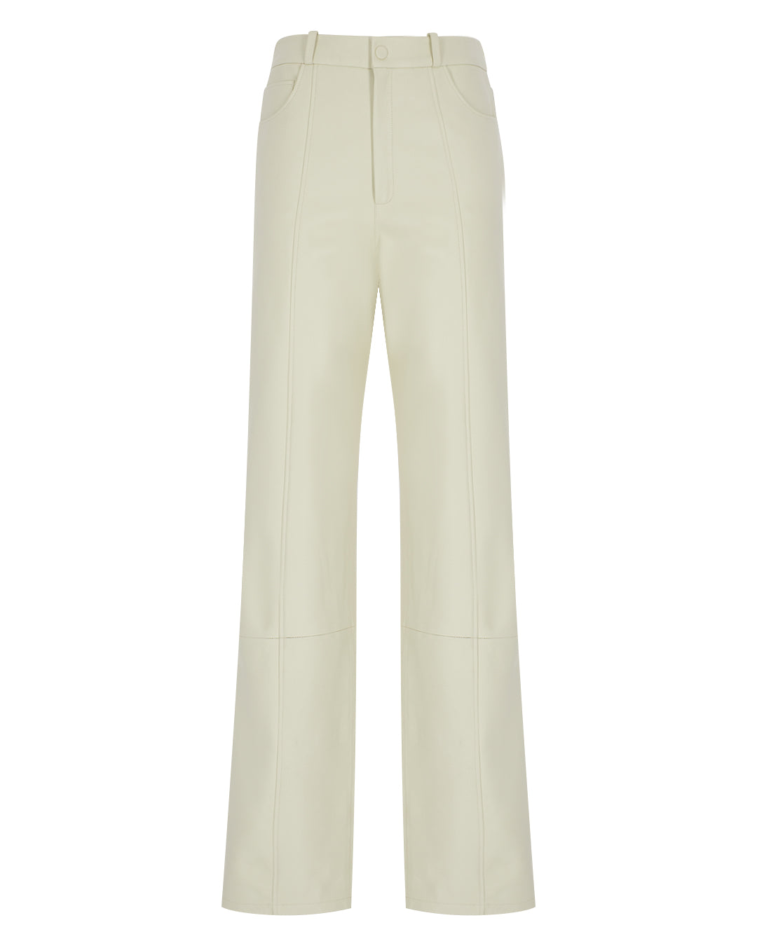 Highwaisted Loose Leather Pants