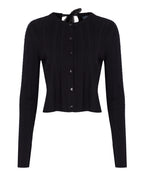 Bow Detail Knit Cardigan