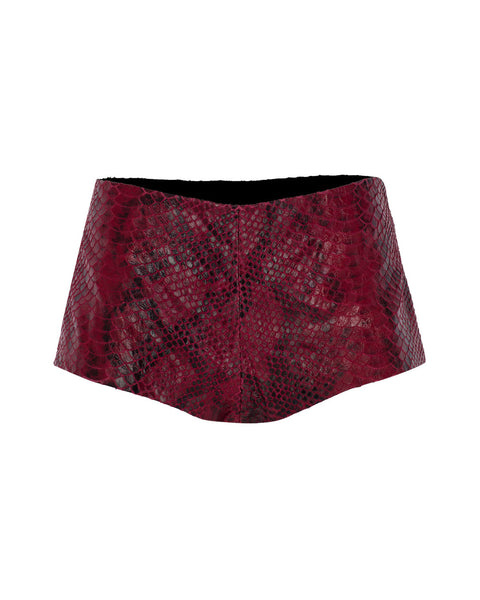 Micro Leather Shorts – Zeynep Arcay