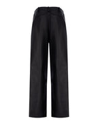 Origami Leather Pants
