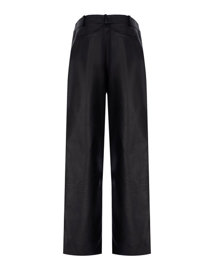 Origami Leather Pants