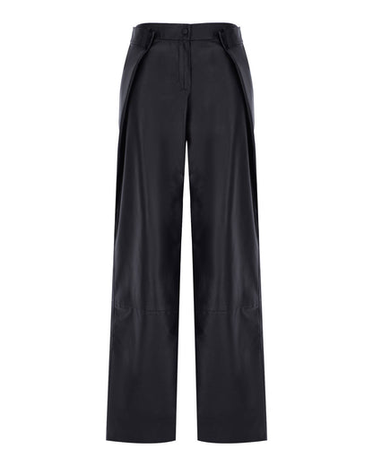 Origami Leather Pants