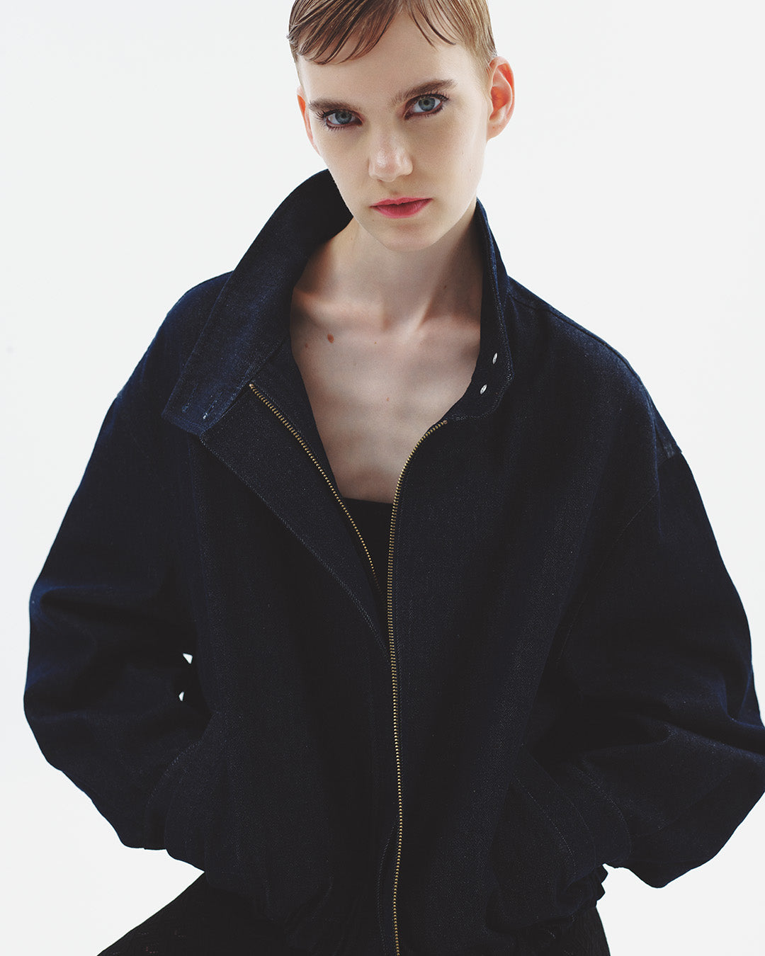 Denim Bomber