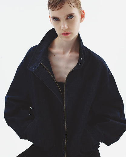 Denim Bomber