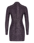 Longsleeve Mini Sequin Dress