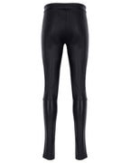 High Waisted Skinny Leather Pants