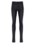 High Waisted Skinny Leather Pants