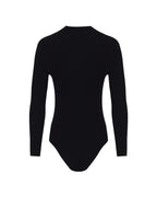 Halterneck Knit Bodysuit