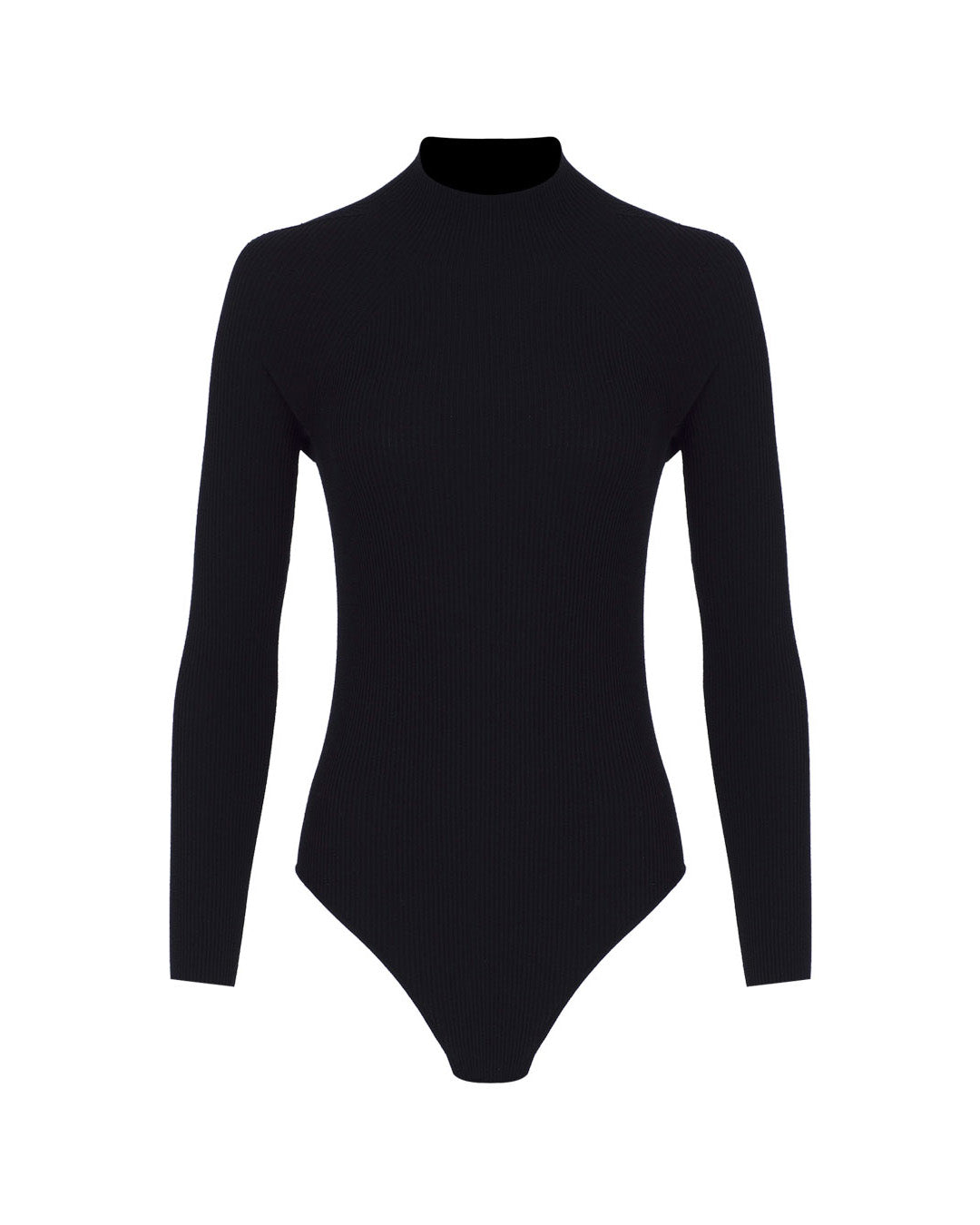 Halterneck Knit Bodysuit