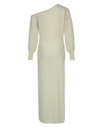 One Slit Cashmere Maxi Dress
