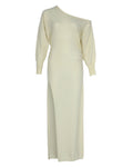 One Slit Cashmere Maxi Dress