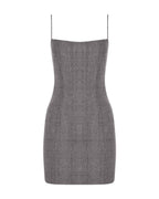 Spagetti Mini Wool Dress