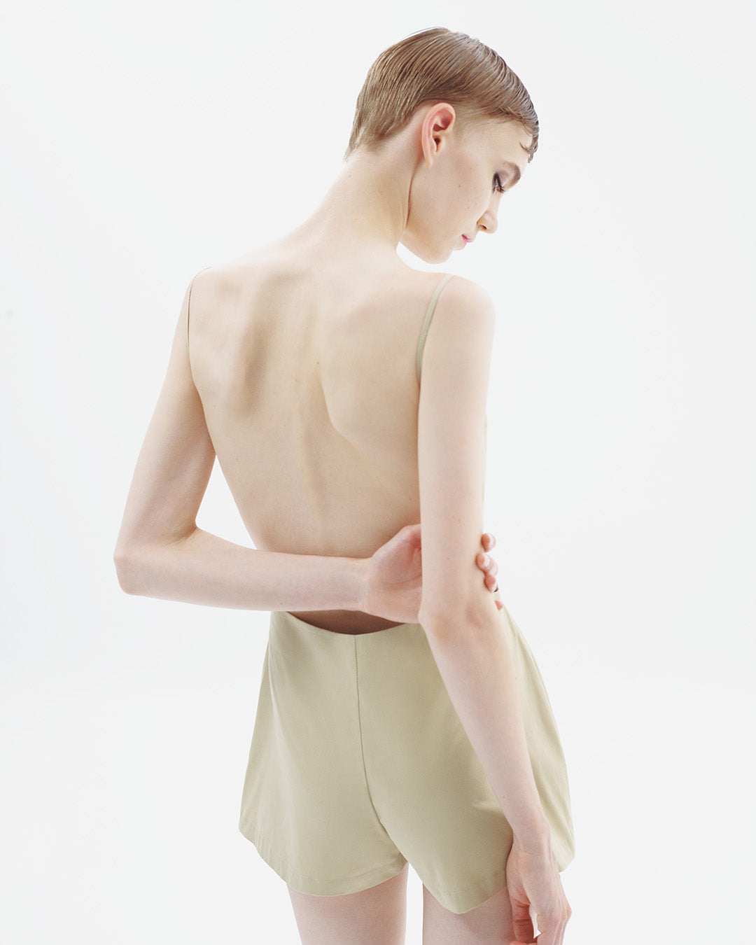 Poplin Mini Jumpsuit