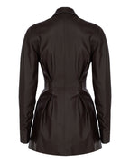 Ajda Leather Dress