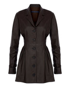 Ajda Leather Dress