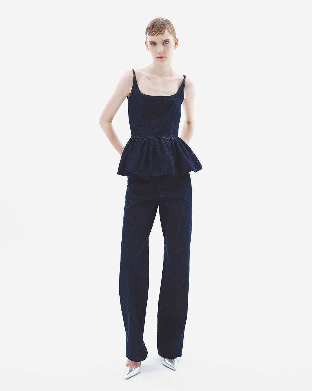 Loose Denim Pants