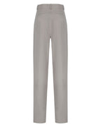 Pleated Leather Pants