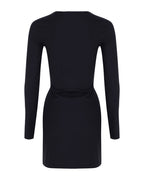 LongSleeve Wool Mini Dress