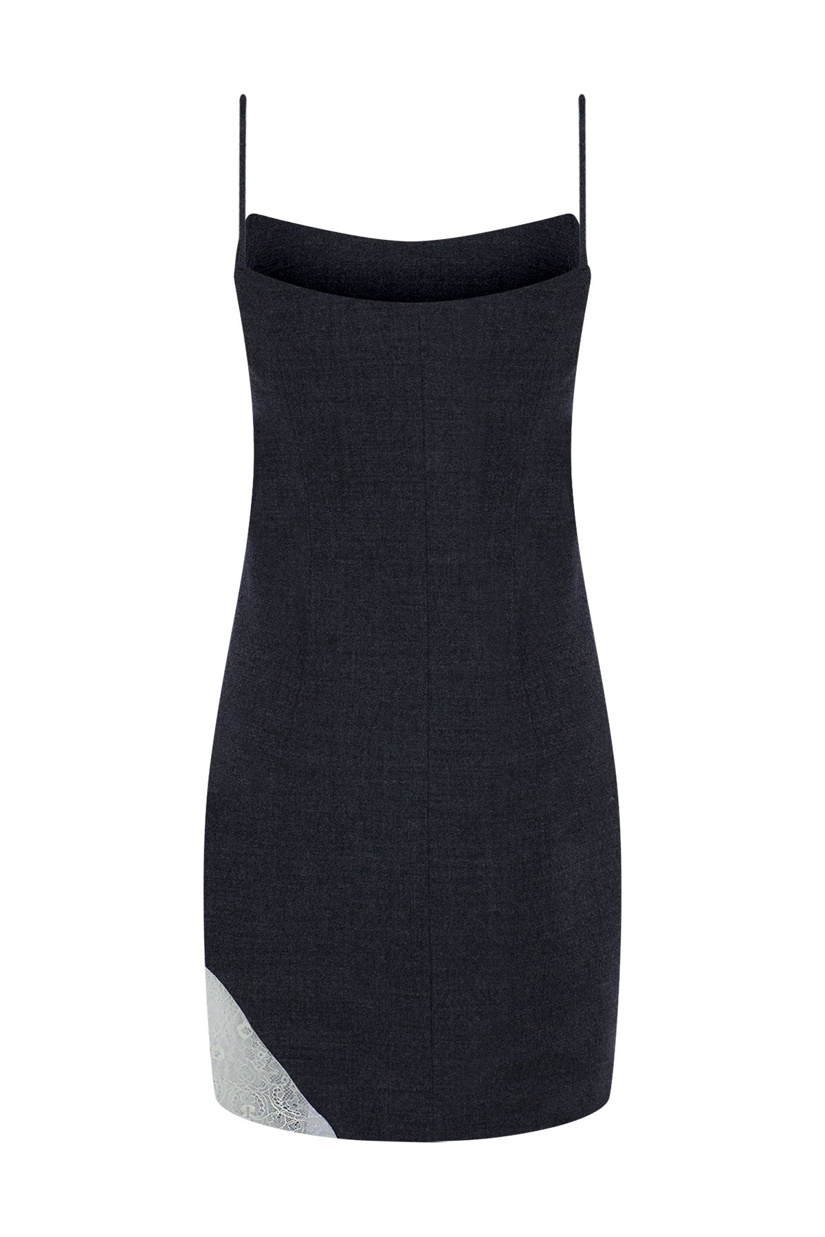 Lace Mini Wool Dress LOOK 01 - Camille Charrière x Zeynep Arçay Collection