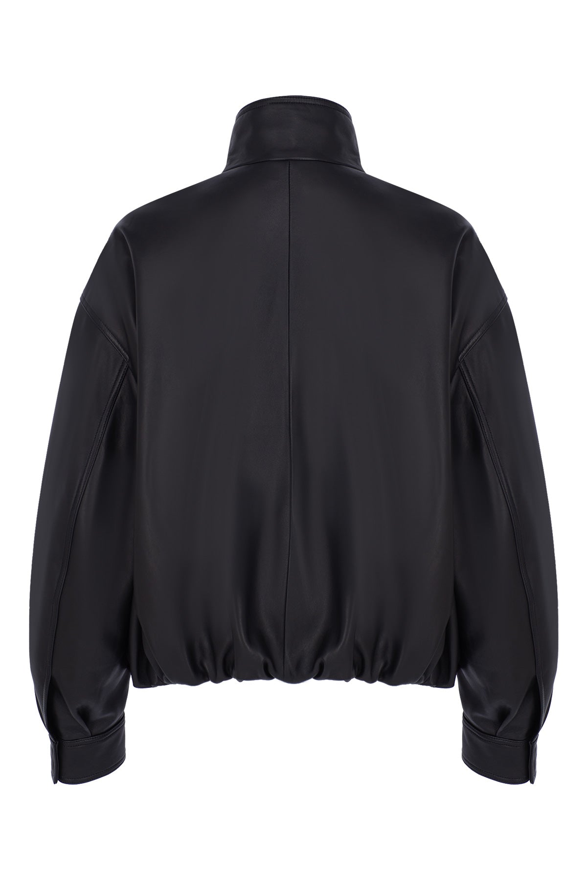 Leather Bomber Jacket LOOK 03 - Camille Charrière x Zeynep Arçay Collection