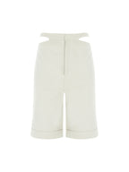 Leather Bermuda Shorts