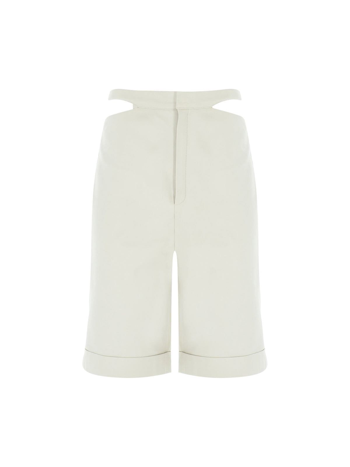 Leather Bermuda Shorts