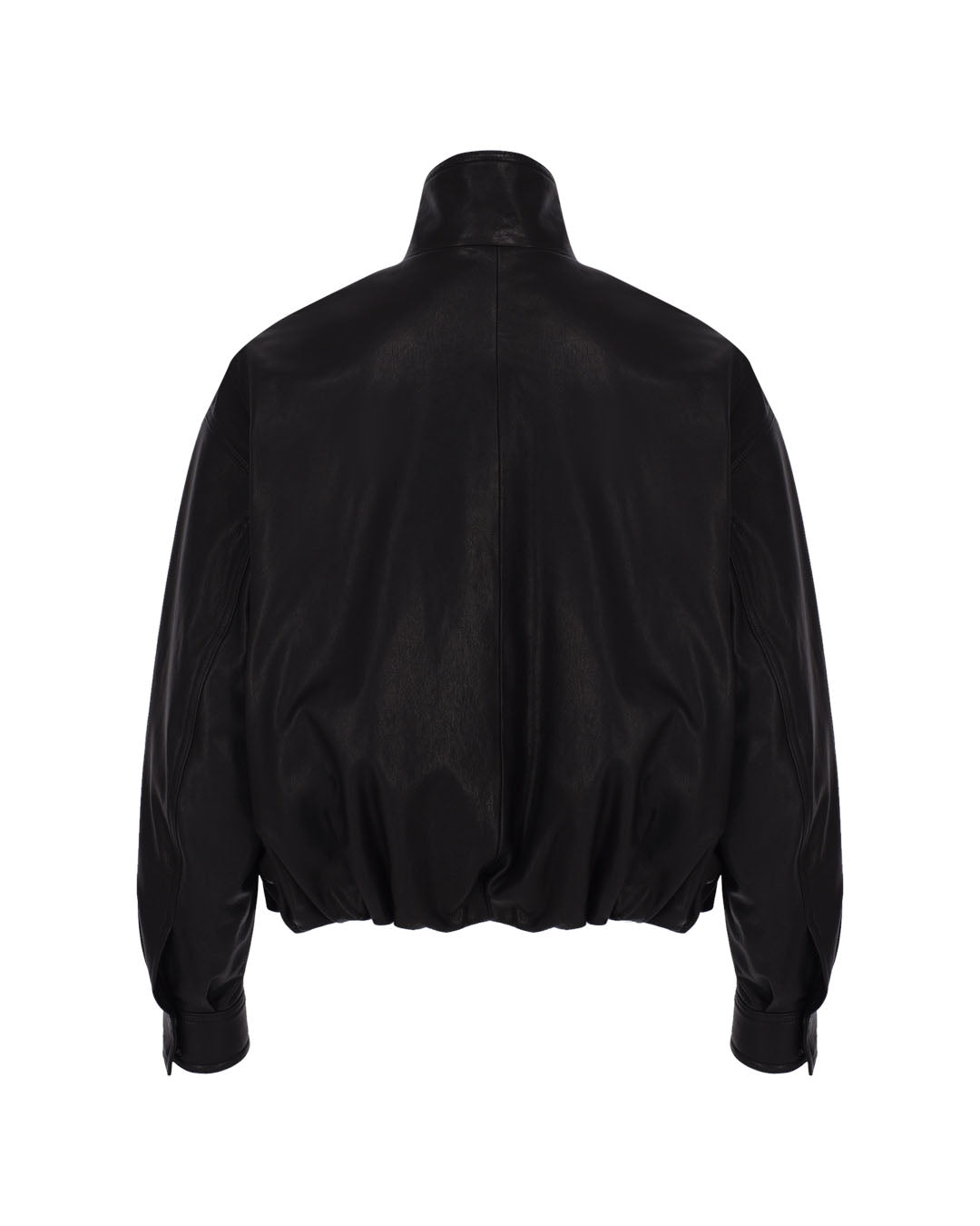 Leather Bomber Jacket