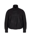 Leather Bomber Jacket