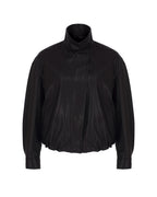 Leather Bomber Jacket