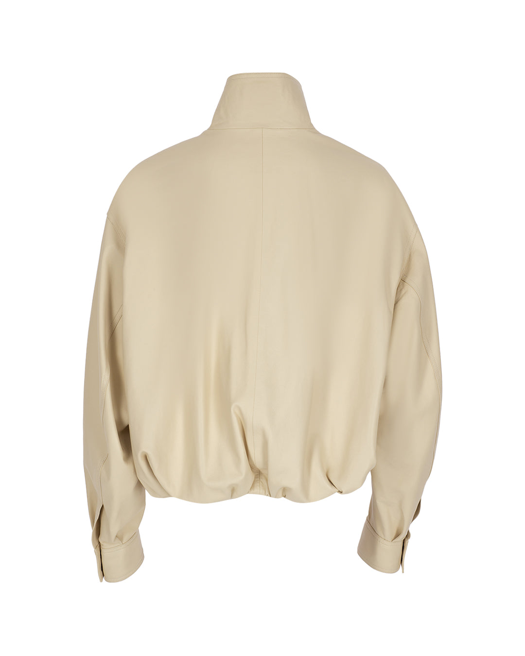 Zeynep Arçay Resort 2026 - Leather Bomber Jacket