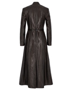 Zeynep Arçay Resort 2026 - Leather Coat Dress