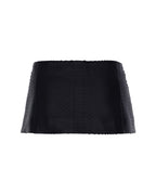 Leather Hip Belt - Black Snake Print