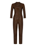 Leather Jumpsuit