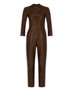 Leather Jumpsuit