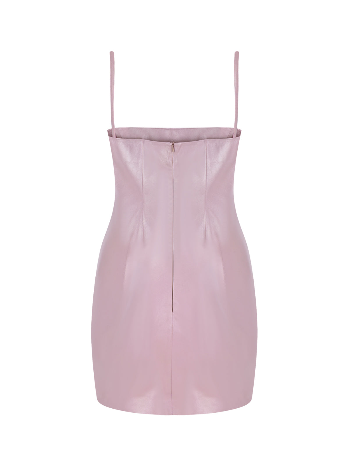 Leather Mini Bra Dress