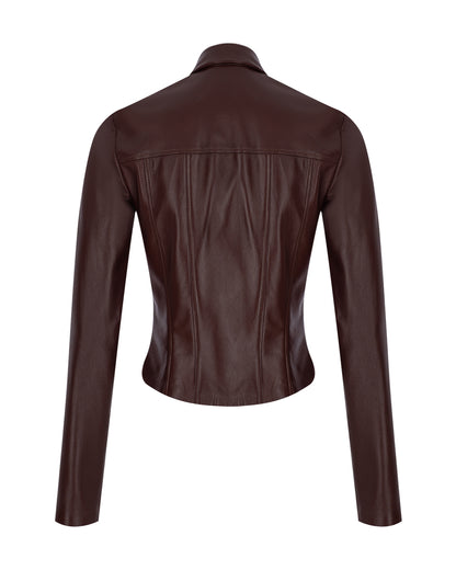 Zeynep Arçay Resort 2026 - Leather Shirt