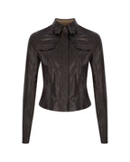 Zeynep Arçay Resort 2026 - Leather Shirt