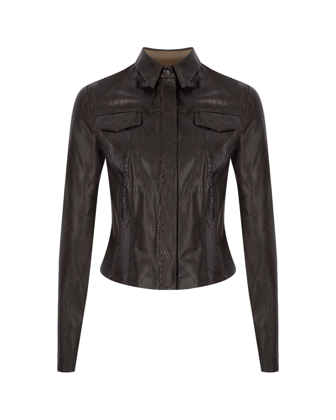 Zeynep Arçay Resort 2026 - Leather Shirt